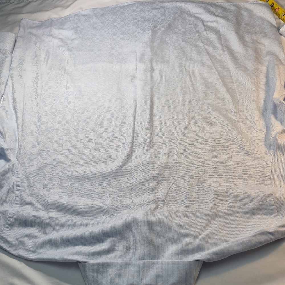 Tasso Elba Long Sleeve Button Down Light Blue Mens Dress Shirt XXL - Picture 10 of 14
